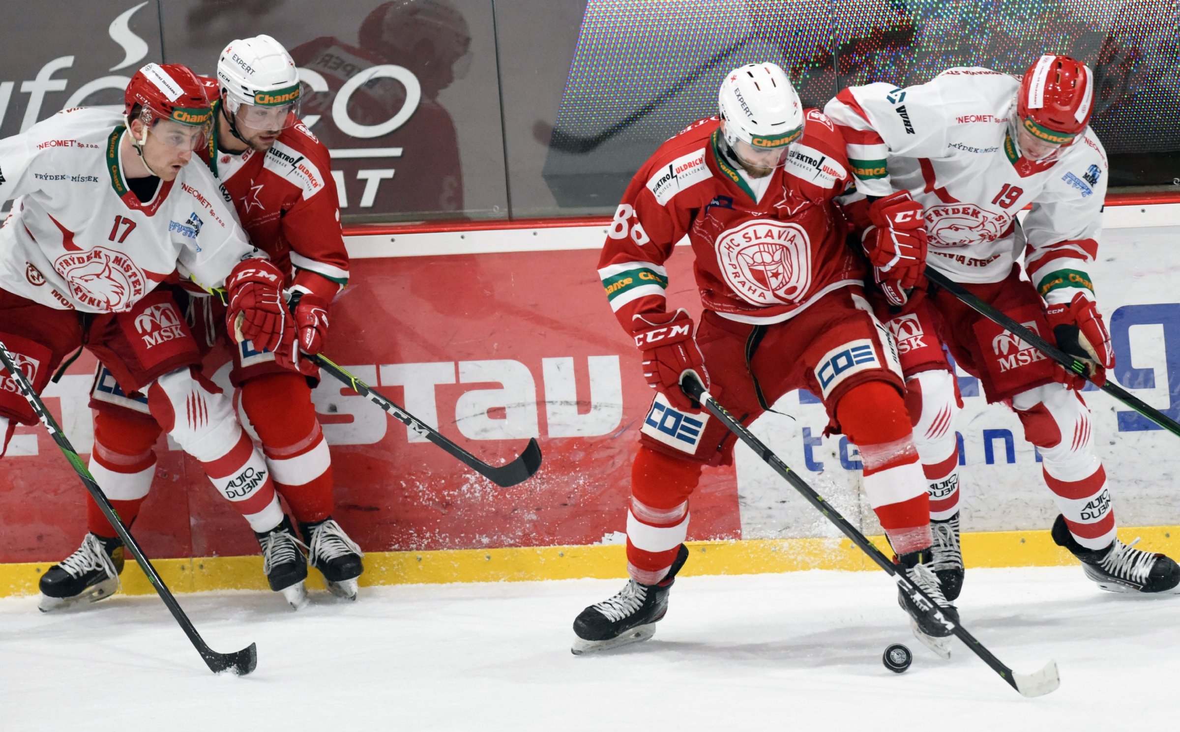 HC Slavia Praha | Proti Frýdku Se Slavii Daří. Přidá čtvrté Vítězství V ...